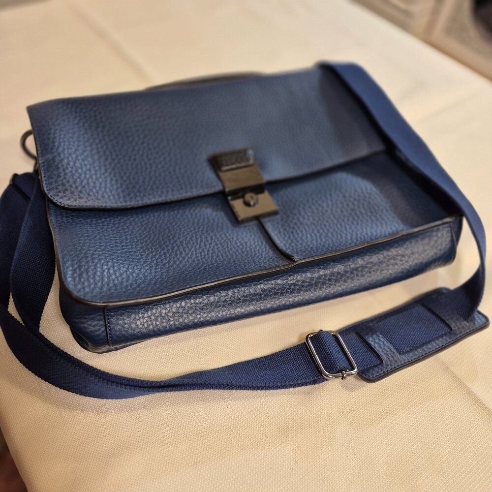 Ted Baker blue briefcase